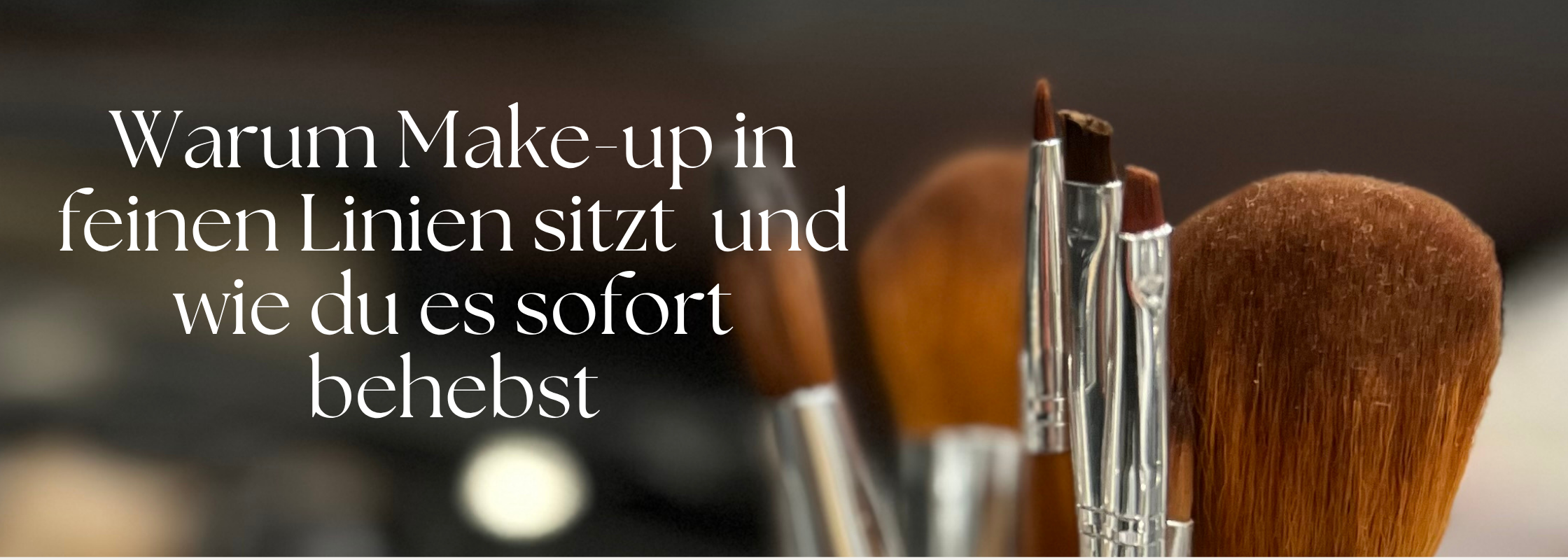 Warum Make-up in feinen Linien sitzt – und wie du es sofort behebst